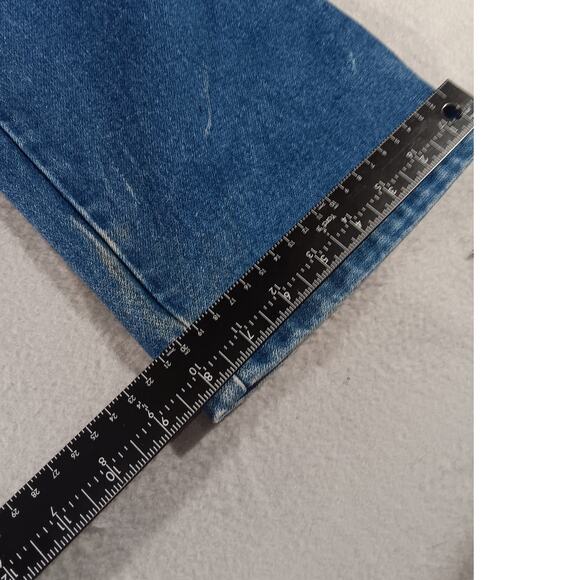 Wrangler Cowboy Cut Original Fit Jeans 13MWZBP Men’s Blue Denim Made in Mexico - Picture 3 of 7